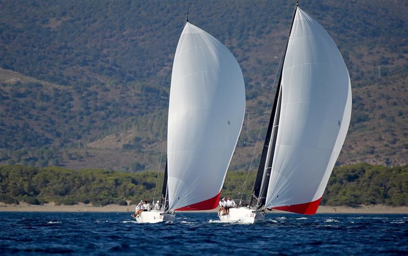 2017 Melges 32 Worlds at Cala Galera, Italy day 1 photo copyright Max Ranchi / www.maxranchi.com taken at Circolo Nautico e della Vela Argentario and featuring the Melges 32 class