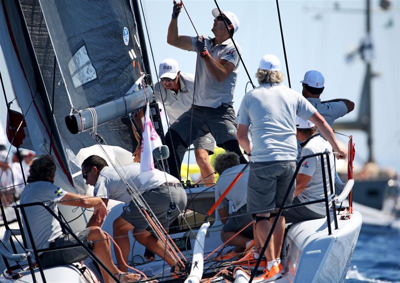 2017 Melges 32 Worlds at Cala Galera, Italy day 2 photo copyright Max Ranchi / www.maxranchi.com taken at Circolo Nautico e della Vela Argentario and featuring the Melges 32 class