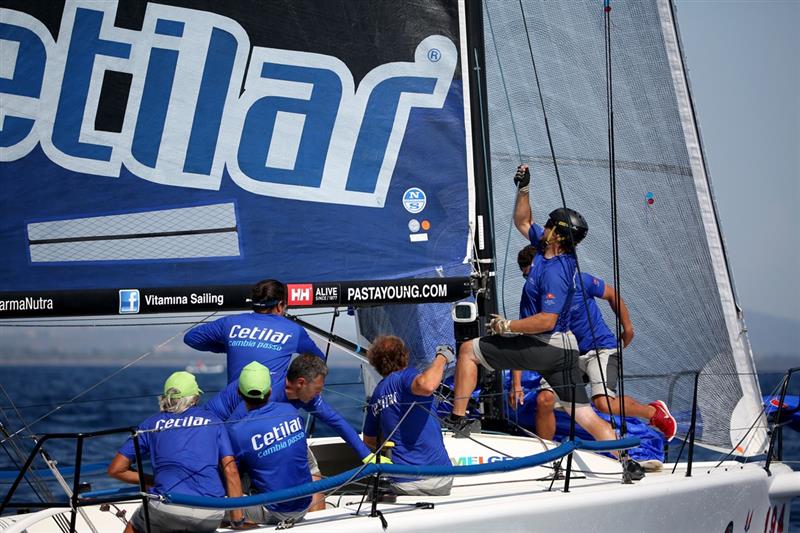 2017 Melges 32 Worlds at Cala Galera, Italy day 4 photo copyright Max Ranchi / www.maxranchi.com taken at Circolo Nautico e della Vela Argentario and featuring the Melges 32 class