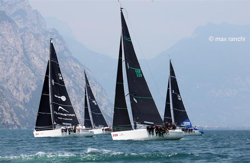 2020 Melges World League in Malcesine day 2 photo copyright Max Ranchi / www.maxranchi.com taken at Fraglia Vela Malcesine and featuring the Melges 32 class