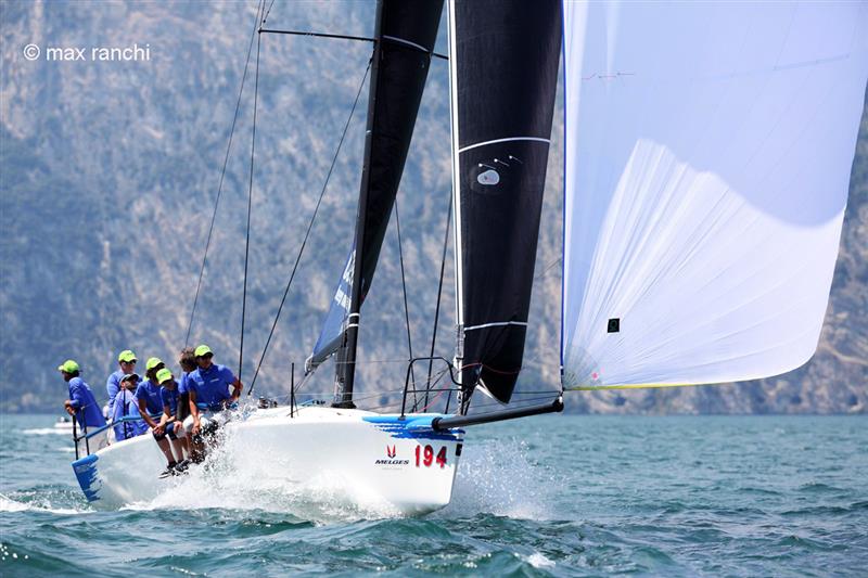 2020 Melges World League in Malcesine day 2 - photo © Max Ranchi / www.maxranchi.com