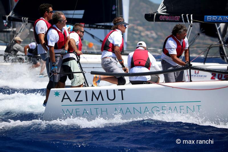 Melges 32 World League in Villasimius, Sardinia day 2 photo copyright Max Ranchi / www.maxranchi.com taken at  and featuring the Melges 32 class