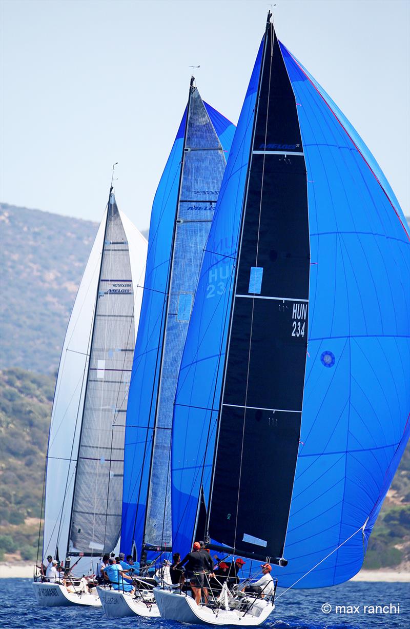 Melges 32 World Championship 2020 in Villasimius, Sardinia day 3 photo copyright Max Ranchi / www.maxranchi.com taken at  and featuring the Melges 32 class