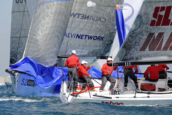 Miami Grand Prix day 2 photo copyright Rick Tomlinson / www.rick-tomlinson.com taken at  and featuring the Melges 32 class