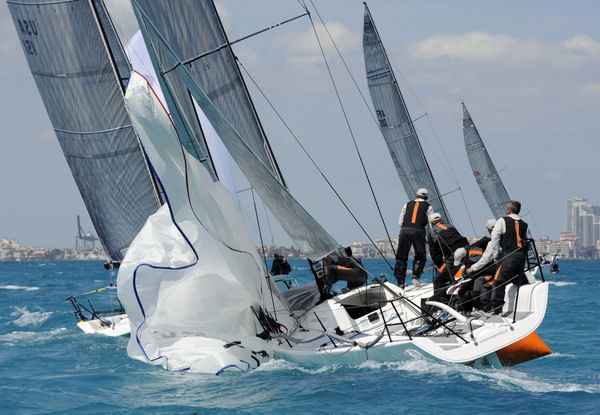 Miami Grand Prix day 4 photo copyright Rick Tomlinson / www.rick-tomlinson.com taken at  and featuring the Melges 32 class