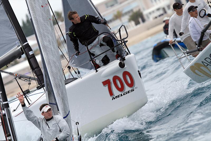 Melges 32 East Coast Championship day 2 photo copyright JOY / International Melges 32 Class Association taken at Sailfish Club of Florida and featuring the Melges 32 class