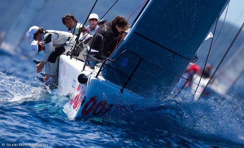 2013 Melges 32 Audi Sailing Series, Event 3, Day 1 photo copyright Carlo Borlenghi / BPSE taken at Lega Navale Italiana Portoferraio and featuring the Melges 32 class