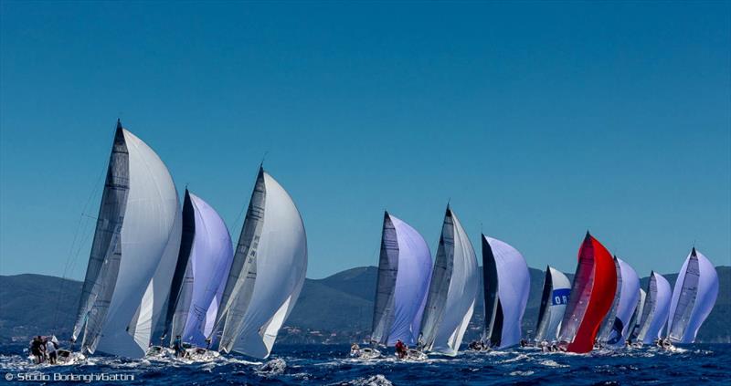 2013 Melges 32 Audi Sailing Series, Event 3, Day 1 photo copyright Carlo Borlenghi / BPSE taken at Lega Navale Italiana Portoferraio and featuring the Melges 32 class