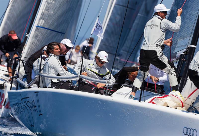 2013 Melges 32 Audi Sailing Series, Event 3, Day 3 photo copyright Carlo Borlenghi / BPSE taken at Lega Navale Italiana Portoferraio and featuring the Melges 32 class