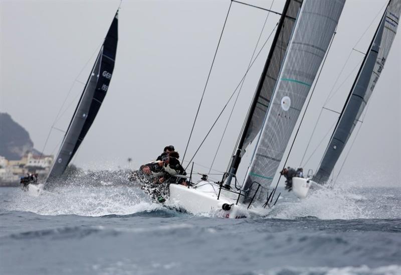 Melges 32 World League Round 1 at Forio d'Ischia photo copyright Max Ranchi taken at  and featuring the Melges 32 class