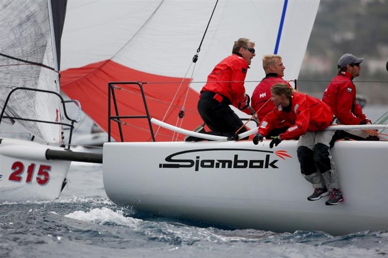 Melges 32 World League Round 1 at Forio d'Ischia photo copyright Max Ranchi taken at  and featuring the Melges 32 class