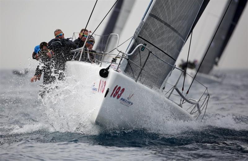 Melges 32 World League Round 1 at Forio d'Ischia photo copyright Max Ranchi taken at  and featuring the Melges 32 class