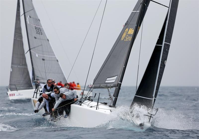 Melges 32 World League Round 1 at Forio d'Ischia photo copyright Max Ranchi taken at  and featuring the Melges 32 class