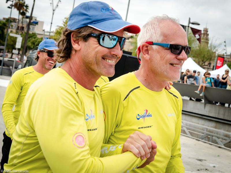 2019 Melges 32 World League - Event 4 - From left: Gabriele Benussi and Martin Reintjes photo copyright Melges World League / Barracuda Communication taken at  and featuring the Melges 32 class