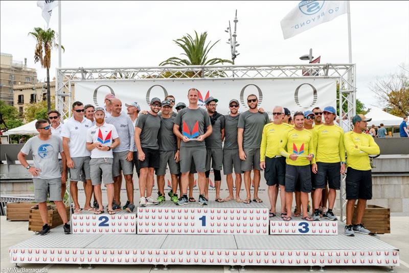 2019 Melges 32 World League - Event 4 - Podium photo copyright Melges World League / Barracuda Communication taken at  and featuring the Melges 32 class