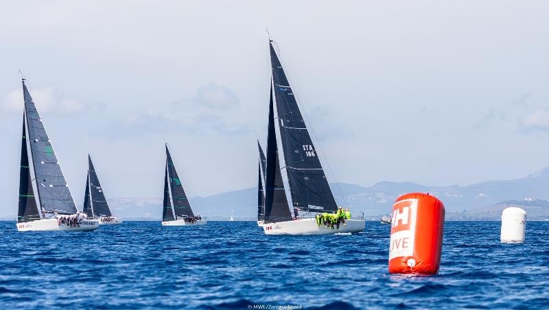 Melges 32 World League 2020 Event 3 at Scarlino, Tuscany - Day 1 photo copyright MWL / Zerogradinord taken at  and featuring the Melges 32 class