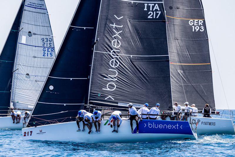 Melges World League Grand Prix in Puntaldia, Sardinia photo copyright MWL taken at  and featuring the Melges 32 class