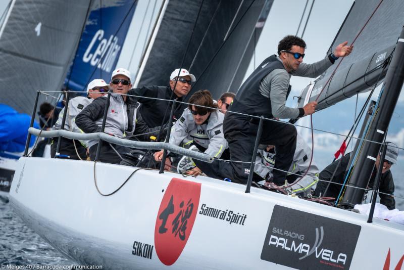 Sikon - 2018 Sail Racing PalmaVela - Day 4 photo copyright Melges 40 / Barracuda Communication taken at Real Club Náutico de Palma and featuring the Melges 40 class