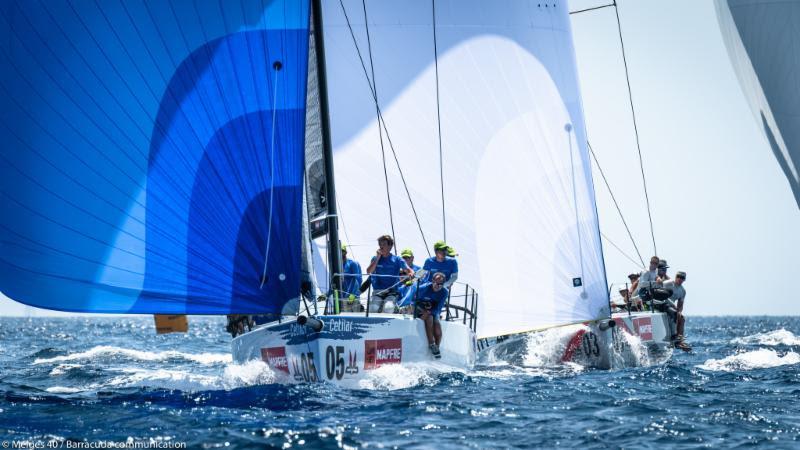 Melges 40 Grand Prix, Copa del Rey Mapfre 2018 - Andrea Lacorte, VITAMINA-CETILAR photo copyright Melges 40 / Barracuda Communication taken at  and featuring the Melges 40 class