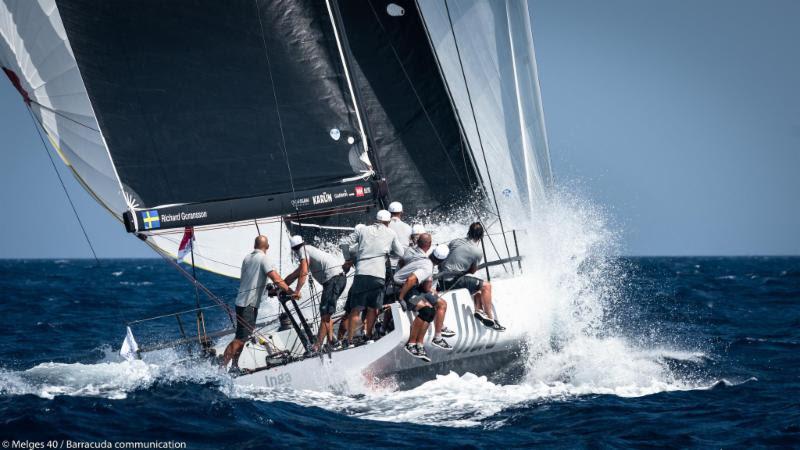 2018 Lanzarote Melges 40 Grand Prix photo copyright Melges 40 / Barracuda Communication taken at  and featuring the Melges 40 class