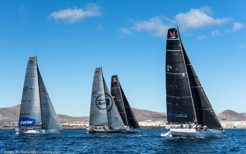 2018 Lanzarote Melges 40 Grand Prix - photo © Melges 40 / Barracuda Communication