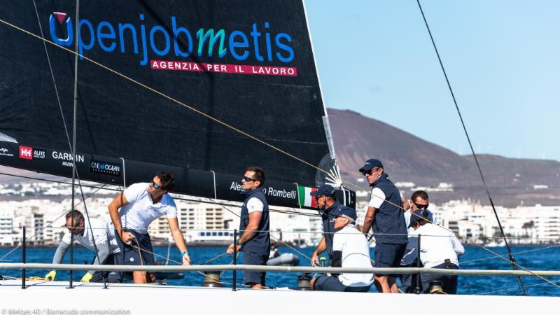 2018 Lanzarote Melges 40 Grand Prix photo copyright Melges 40 / Barracuda Communication taken at  and featuring the Melges 40 class