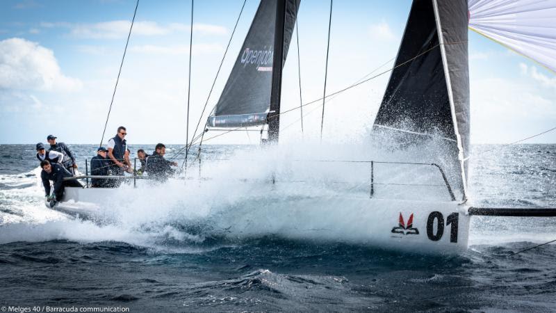 2018 Lanzarote Melges 40 Grand Prix photo copyright Melges 40 / Barracuda Communication taken at  and featuring the Melges 40 class