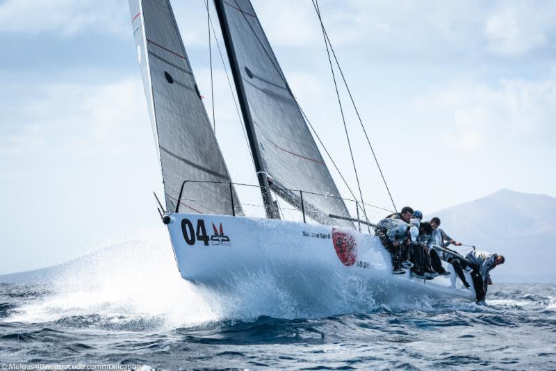 2018 Lanzarote Melges 40 Grand Prix photo copyright Melges 40 / Barracuda Communication taken at  and featuring the Melges 40 class