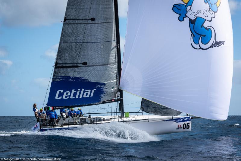 2018 Lanzarote Melges 40 Grand Prix - Andrea Lacorte, VITAMINA CETILAR photo copyright Melges 40 / Barracuda Communication taken at  and featuring the Melges 40 class