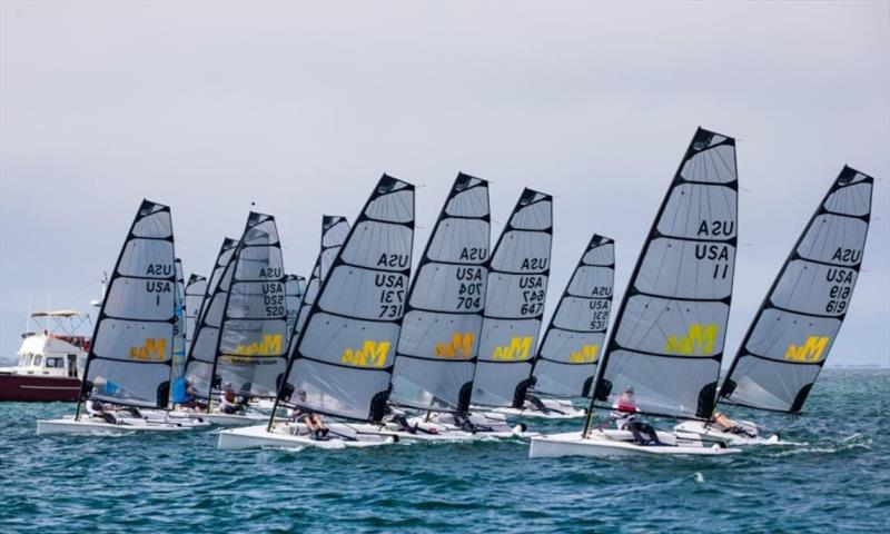 Melges fleet in action photo copyright Melges Performance Sailboats taken at  and featuring the  class