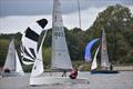 Merlin Rocket Craftinsure Silver Tiller at Waveney & Oulton Broad