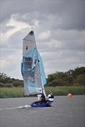Merlin Rocket Craftinsure Silver Tiller at Waveney & Oulton Broad