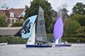 Merlin Rocket Craftinsure Silver Tiller at Waveney & Oulton Broad
