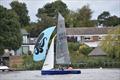 Merlin Rocket Craftinsure Silver Tiller at Waveney & Oulton Broad
