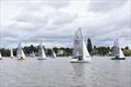 Merlin Rocket Craftinsure Silver Tiller at Waveney & Oulton Broad