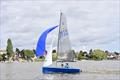 Merlin Rocket Craftinsure Silver Tiller at Waveney & Oulton Broad