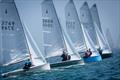 Merlin Rocket Craftinsure Silver Tiller and SW Series at Hooe Point © Paul Gibbins Photography