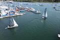 Launching time - Merlin Rocket Silver Tiller at Lymington Town © LTSC