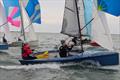 Rebecca and Rob win overall - Merlin Rocket Silver Tiller at Lymington Town © LTSC