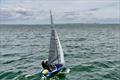 Rebecca Videlo and Rob Henderson sailing out to the start - Merlin Rocket Craftinsure Silver Tiller at Whitstable &copy; Ayhan Betez / Eye Sky UK
