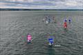 James Wells and Anna Aylward lead the fleet downwind - Merlin Rocket Craftinsure Silver Tiller at Whitstable &copy; Ayhan Betez / Eye Sky UK