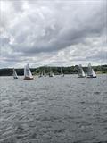 Merlin Rocket Open at Burton Sailing Club &copy; Mike Hampton