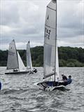 Merlin Rocket Open at Burton Sailing Club &copy; Mike Hampton