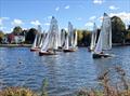 Race 2 Start during the Cookham Reach Merlin Open &copy; Pippa Kilsby