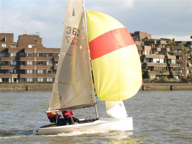 Cold and blustery for the Merlin Rocket open at Ranelagh photo copyright Robert Harris taken at Ranelagh Sailing Club and featuring the Merlin Rocket class