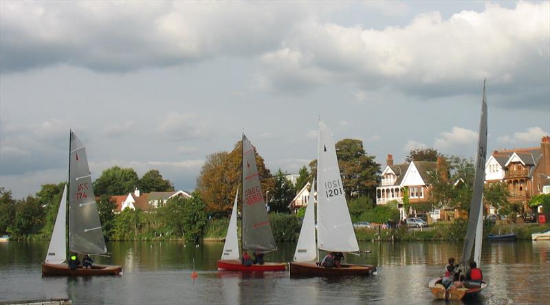 Porteous and Southcott Cups at Tamesis Club photo copyright John Dunkley taken at Tamesis Club and featuring the Merlin Rocket class