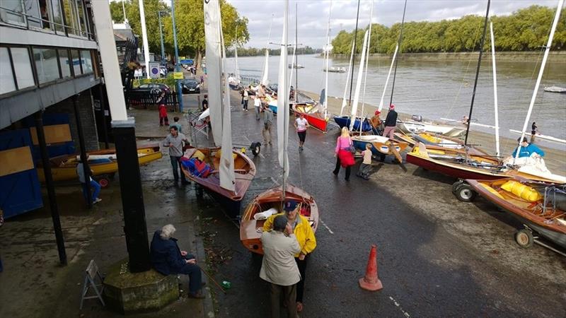 Final Thames Series meeting of 2013 at Ranelagh photo copyright Andy Dalby taken at Ranelagh Sailing Club and featuring the Merlin Rocket class