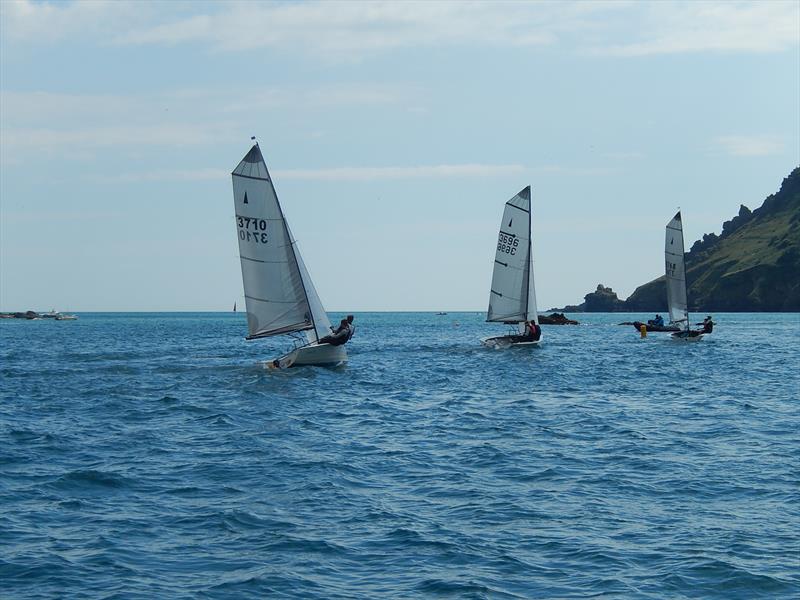 The final day of Merlin Rocket week at Salcombe photo copyright Malcolm Mackley taken at Salcombe Yacht Club and featuring the Merlin Rocket class