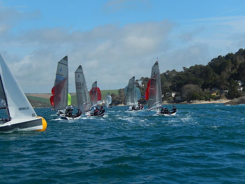 Merlin Rocket Silver Tiller at Salcombe 2015 photo copyright Margaret Mackley taken at Salcombe Yacht Club and featuring the Merlin Rocket class