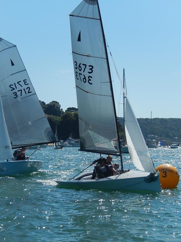 Sharps Doom Bar Merlin Week at Salcombe day 5 photo copyright Malcolm Mackley taken at Salcombe Yacht Club and featuring the Merlin Rocket class